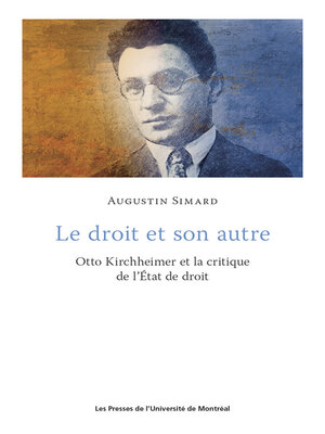 cover image of Le droit et son autre